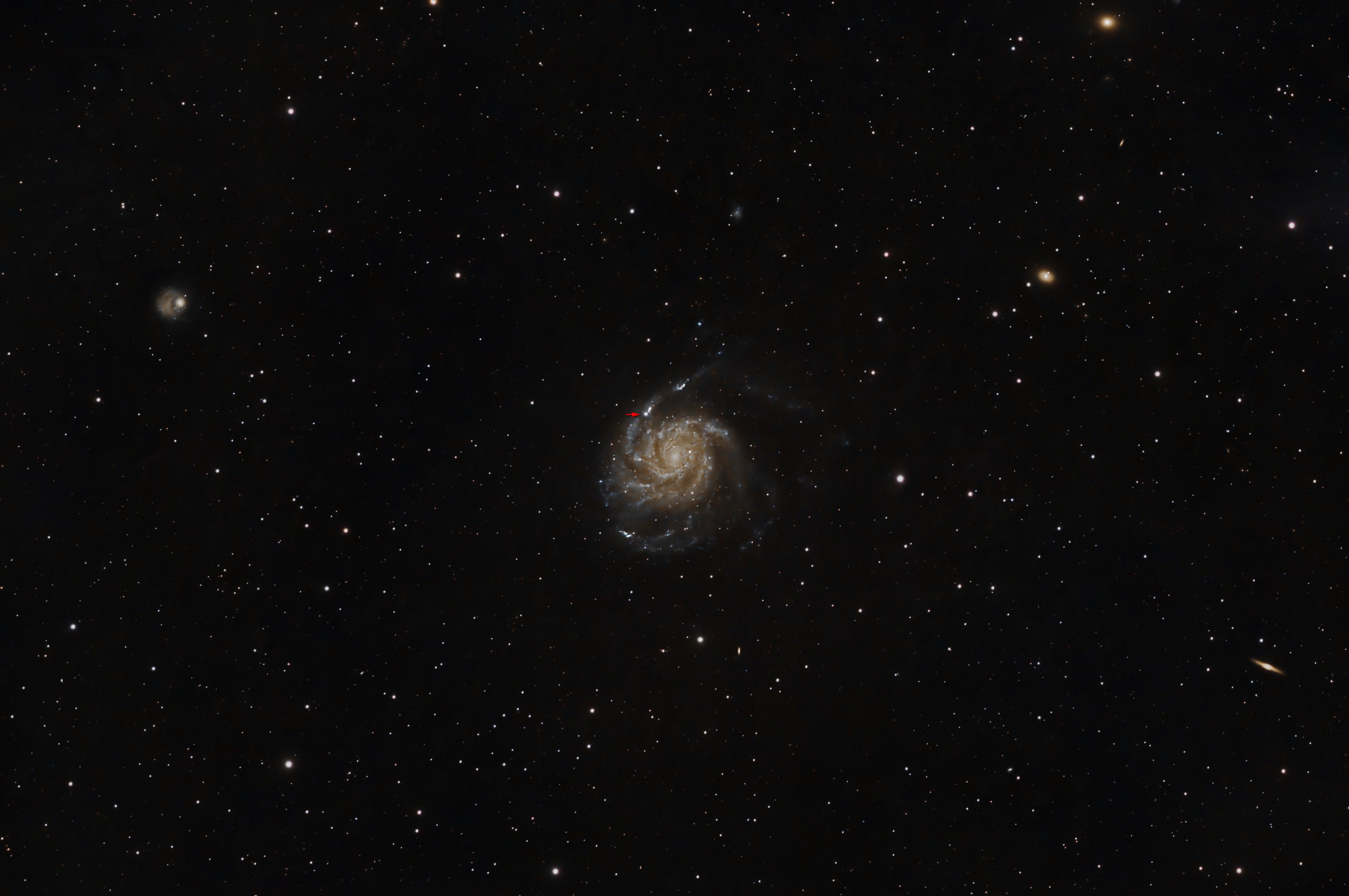 SN 2023ixf a M101-Jordi Arnella