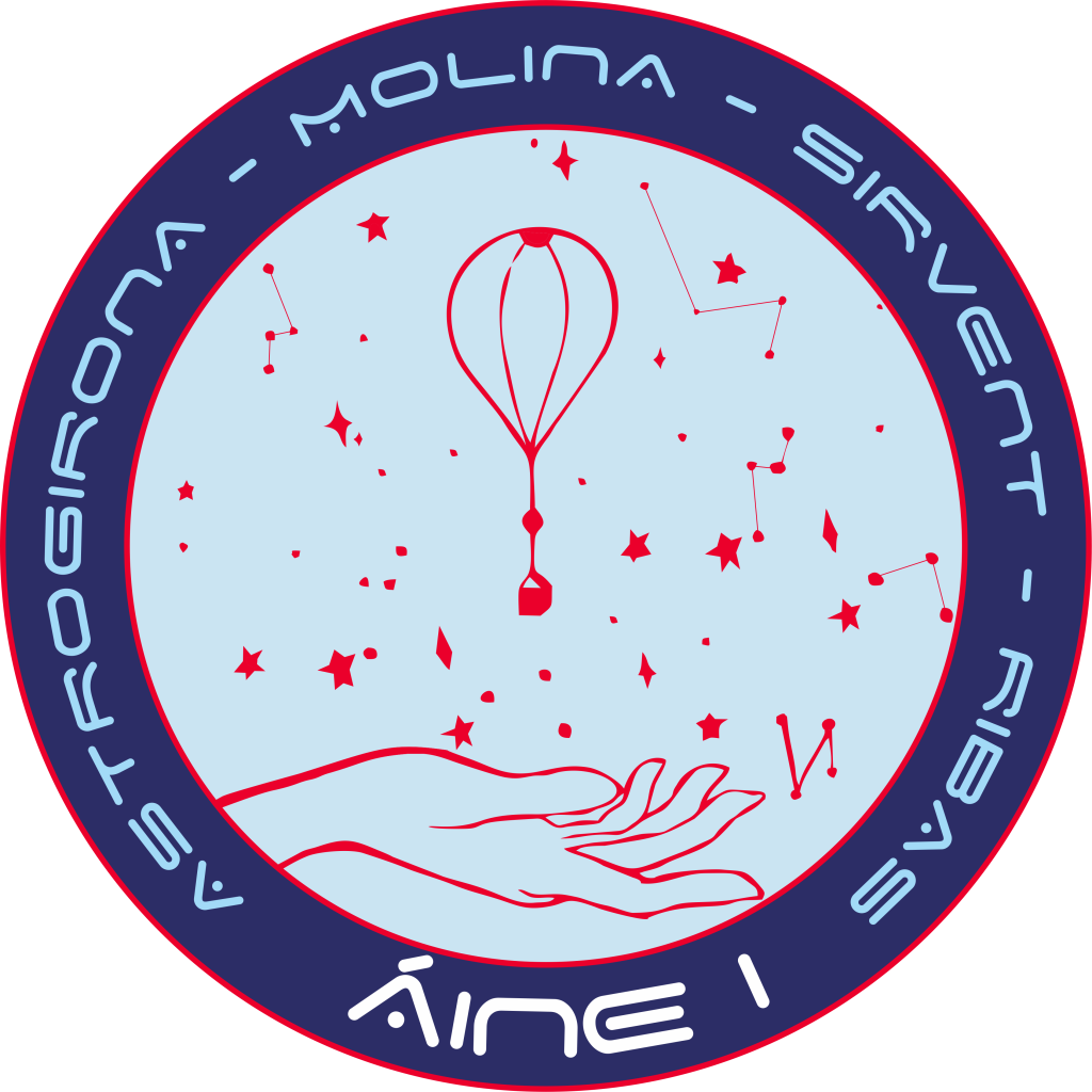 Logo de la missió Áine I, Astrogirona
