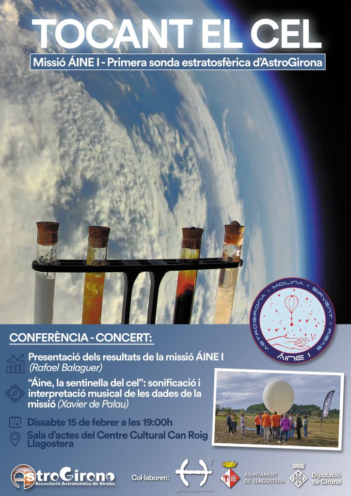 Presentació de la missió Áine I, Astrogirona, Jessica Lleonart